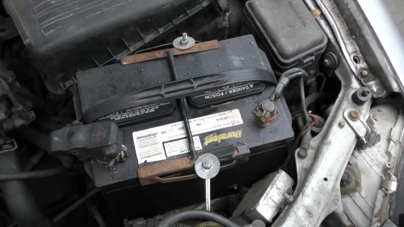 Cleaning-Battery-Terminals-Of-A-Car