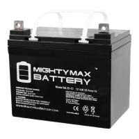 Mighty Max Battery ML35-12 - 12V 35AH U1 Deep Cycle AGM Solar Battery 