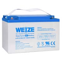 Weize-12V-100AH-Pure-Gel-Deep-Cycle-Rechargeable-Battery