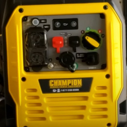 Champion-Power-control-panel