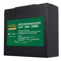 Miady 12V 20Ah Lithium Battery