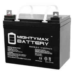 Mighty Max ML35-12 35Ah SLA 12V Lawn Mower Battery 