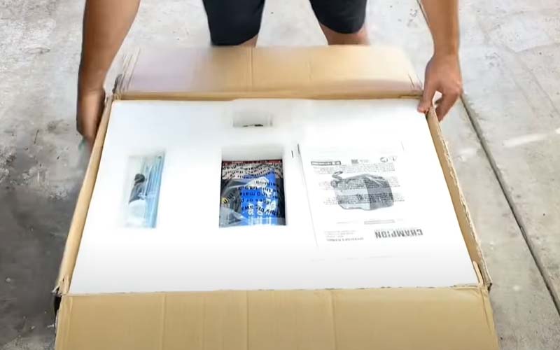 Unboxing Experience of champion's-4500 watts
