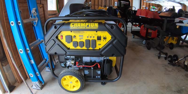 Design and built quality of Champion Power Equipment 15,000 watts