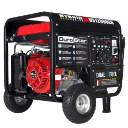 Durostar-DS12000EH-Portable-Generator,-Red-or-Black