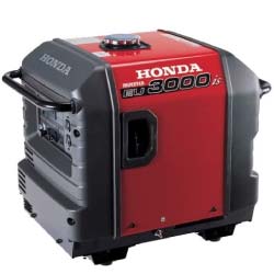 Honda Power Equipment EU3000IS. One of the Quietest portable generators