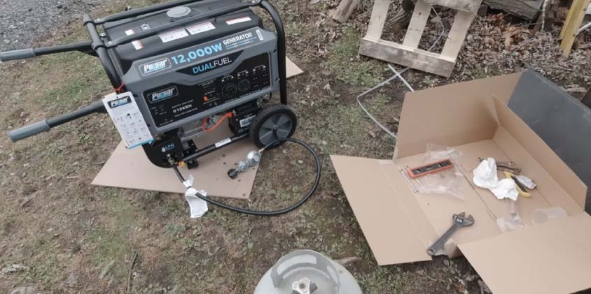 Unboxing-experience-Pulsar-G12KBN-Heavy-Duty-Portable-Dual-Fuel-Generator